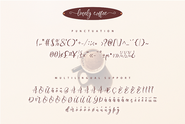 Lovely Coffee Pro - arutype.com